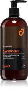Beviro Natural Body Wash Sophisticated sprchový gel pro muže 250 ml