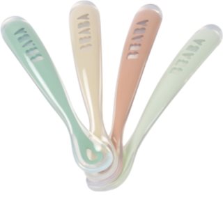 Beaba Silicone Spoon Set Löffelchen Natural 4m+ 4 St.