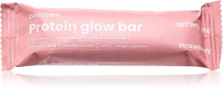 BeastPink Protein Glow Bar batonik białkowy z kolagenem