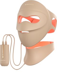 Beautifly Aura NovaSkin Pro lecznicza maseczka LED do twarzy i szyi 1 szt.