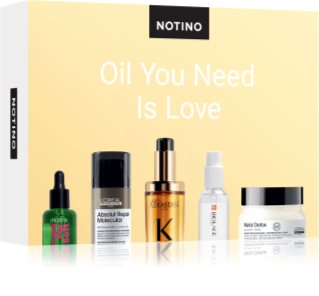 Beauty Discovery Box Notino Oil You Need Is Love Sæt til alle hårtyper