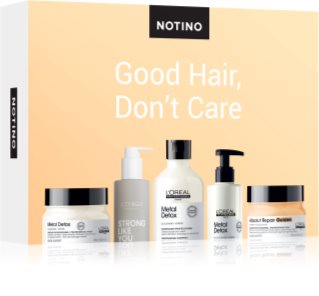 Beauty Discovery Box Notino Good Hair, Don’t Care ensemble pour tous types de cheveux