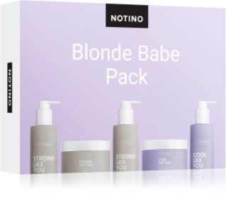 Beauty Discovery Box Notino Blonde Babe Pack (ICONIQUE Professional) Sæt til kvinder