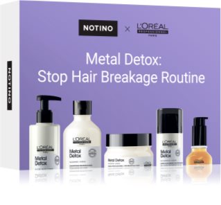 Beauty Discovery Box Notino × L'Oréal Professionnel –⁠⁠⁠⁠⁠⁠ Metal Detox: Stop Hair Breakage Routine комплект за жени