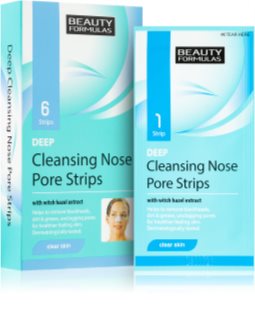 Beauty Formulas Clear Skin почистващи лентички за нос 6 бр.