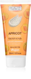 Beauty Formulas Apricot face exfoliator 150 ml
