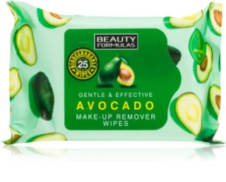 Beauty Formulas Avocado Våtservetter 25 st.