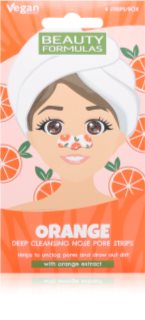 Beauty Formulas Orange péče na rozšířené póry a černé tečky 6 ks