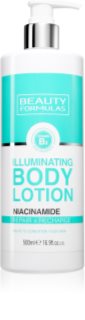 Beauty Formulas Niacinamide telový krém 500 ml