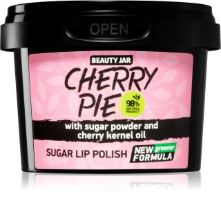 Beauty Jar Cherry Pie cukrový peeling na rty 120 g