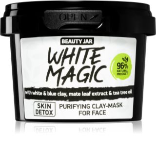 Beauty Jar White Magic čisticí pleťová maska s hydratačním účinkem 120 ml