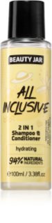 Beauty Jar All Inclusive shampoing et après-shampoing 2 en 1 pour un effet naturel 100 ml
