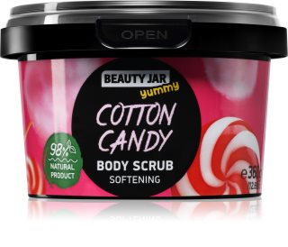 Beauty Jar Yummy Cotton Candy finom hámlasztó krém 360 g