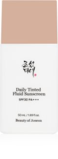 Beauty of Joseon Daily Tinted Fluid Sunscreen Ļoti viegli aizsargājošs šķidrums SPF 30
