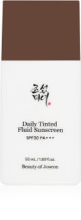 Beauty of Joseon Daily Tinted Fluid Sunscreen lengvos tekstūros apsauginis fluidas SPF 30