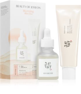 Beauty of Joseon Morning Rice Duo Set Set zum vereinheitlichen der Hauttöne