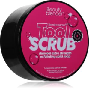 beautyblender® Tool Scrub Charcoal limpador sólido para esponjas e pincéis de maquilhagem