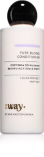 beBIO SWAY Pure Blond conditioner for yellow undertones 200 ml