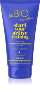 beBIO Start Your Active Training ορός σώματος με απολεπιστική δράση 150 ml