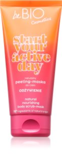 beBIO Start Your Active Day peeling corporel traitant 200 ml