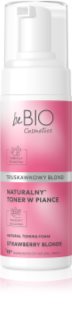 beBIO Natural Foam Toner Strawberry Blonde тонуючий мус для волосся 120 мл