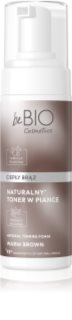 beBIO Natural Foam Toner Warm Brown Tonējošas putas matiem 120 ml
