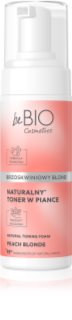 beBIO Natural Foam Toner Peach Blonde тонуючий мус для волосся 120 мл