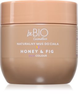 beBIO Honey & Fig περιποιητικός αφρός σώματος με θρεπτικό αποτέλεσμα 200 ml