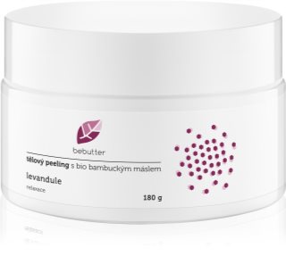 Bebutter tělový peeling levandule tělový peeling 180 g