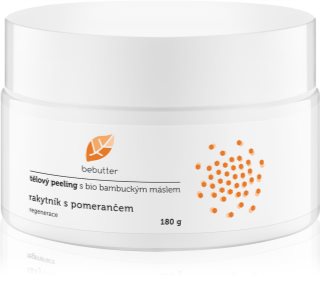 Bebutter tělový peeling rakytník s pomerančem tělový peeling 180 g