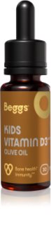 Beggs Kids Vitamin D3 400 IU Olive Oil kapky s vitamínem D pro děti od narození 30 ml