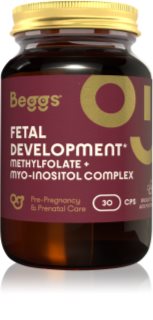 Beggs Fetal Development Methylfolate + myo-inositol COMPLEX kapsle pro podporu plodnosti pro ženy 30 cps