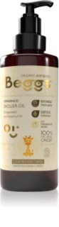Beggs Organic Baby & Kids Hydrophilic Shower Oil huile lavante pour bébé 200 ml