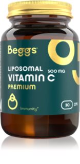Beggs Liposomal Vitamin C Premium 500 mg C-vitamin kapszulás 30 kapsz.