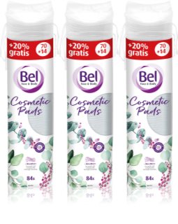 Bel Face & Body odličovacie tampóny výhodné balenie 3x84 ks