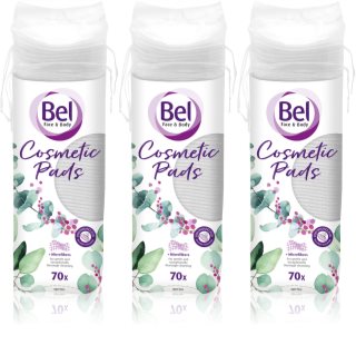 Bel Face & Body odličovacie tampóny výhodné balenie 3x70 ks