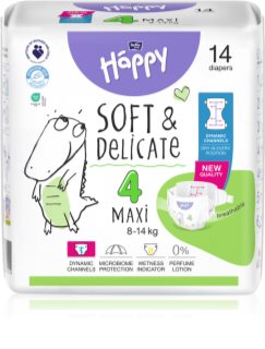 BELLA Baby Happy Soft&Delicate одноразові підгузки з часточками
