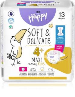 BELLA Baby Happy Soft&Delicate одноразові підгузки з часточками