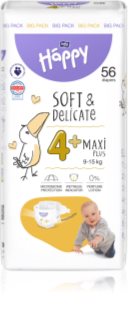 Bella Baby Happy Soft&Delicate Size 4+ Maxi Plus couches jetables