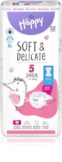 BELLA Baby Happy Soft&Delicate plenice za enkratno uporabo s kanalčki
