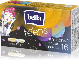 BELLA For Teens Tampons tampóny Regular 16 ks