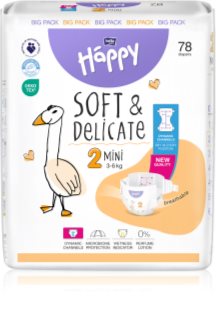 Bella Baby Happy Soft&Delicate Size 2 Mini pañales desechables