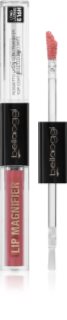 bellaoggi Lip Magnifier dlouhotrvající rtěnka a lesk na rty 2 v 1 odstín Dusty Rose 2.7 ml