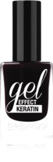 bellaoggi Gel Effect Keratin Nail Polish lakier do paznokci odcień Berry Bramble 10 ml