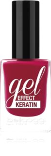 bellaoggi Gel Effect Keratin Nail Polish lakier do paznokci odcień Ladylike 10 ml