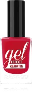 bellaoggi Gel Effect Keratin Nail Polish lakier do paznokci odcień Happy Vacation 10 ml