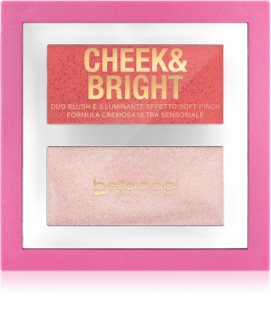 bellaoggi Cheek & Bright róż do policzków z rozświetlaczem