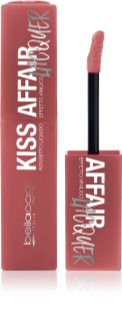 bellaoggi Kiss Affair Lacquer hosszantartó folyékony rúzs árnyalat Nude Talk 3,9 ml