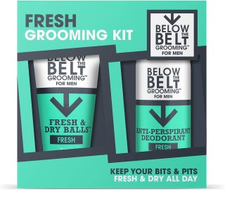 Below the Belt Grooming Fresh Grooming Kit darčeková sada na intímne partie 1 ks