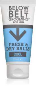 Below the Belt Grooming Fresh & Dry Balls Gift Cool αποσμητικό για ευαίσθητες περιοχές για άντρες 75 ml